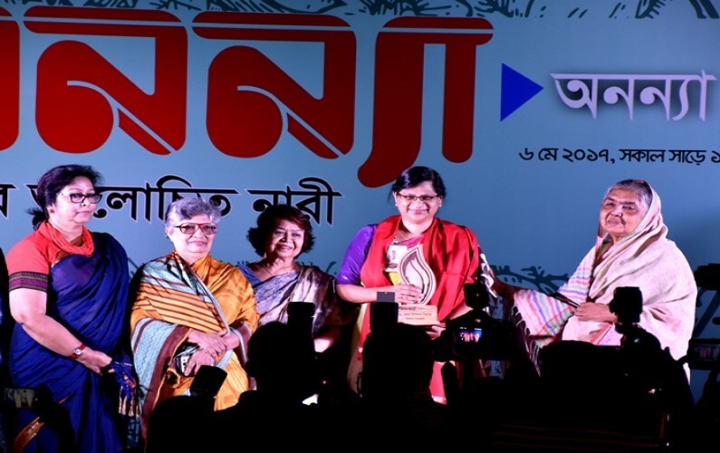Professor Dr. Zeba I. Seraj has been honored by Anannya annual award for being one of country’s top ten influential women in 2016