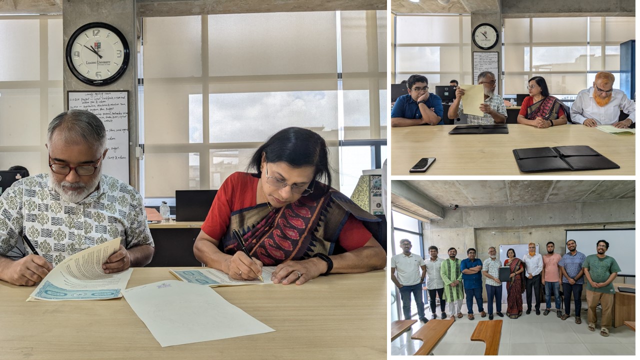 GNOBB and SPSB signed a memorandum of understanding (MOU) for the advancement of Biological Sciences in Bangladesh